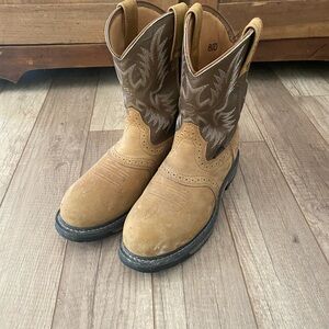 Ariat Men’s Tan WorkHog Pull-On Work Boot